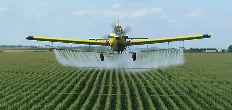 Benefícios da pulverização aérea