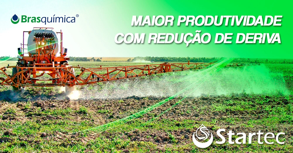 Maior produtividade com redução de deriva